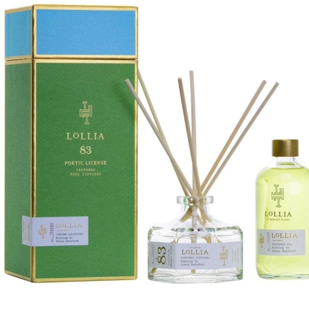 Lollia Running in Grass Barefoot Oil Diffuser